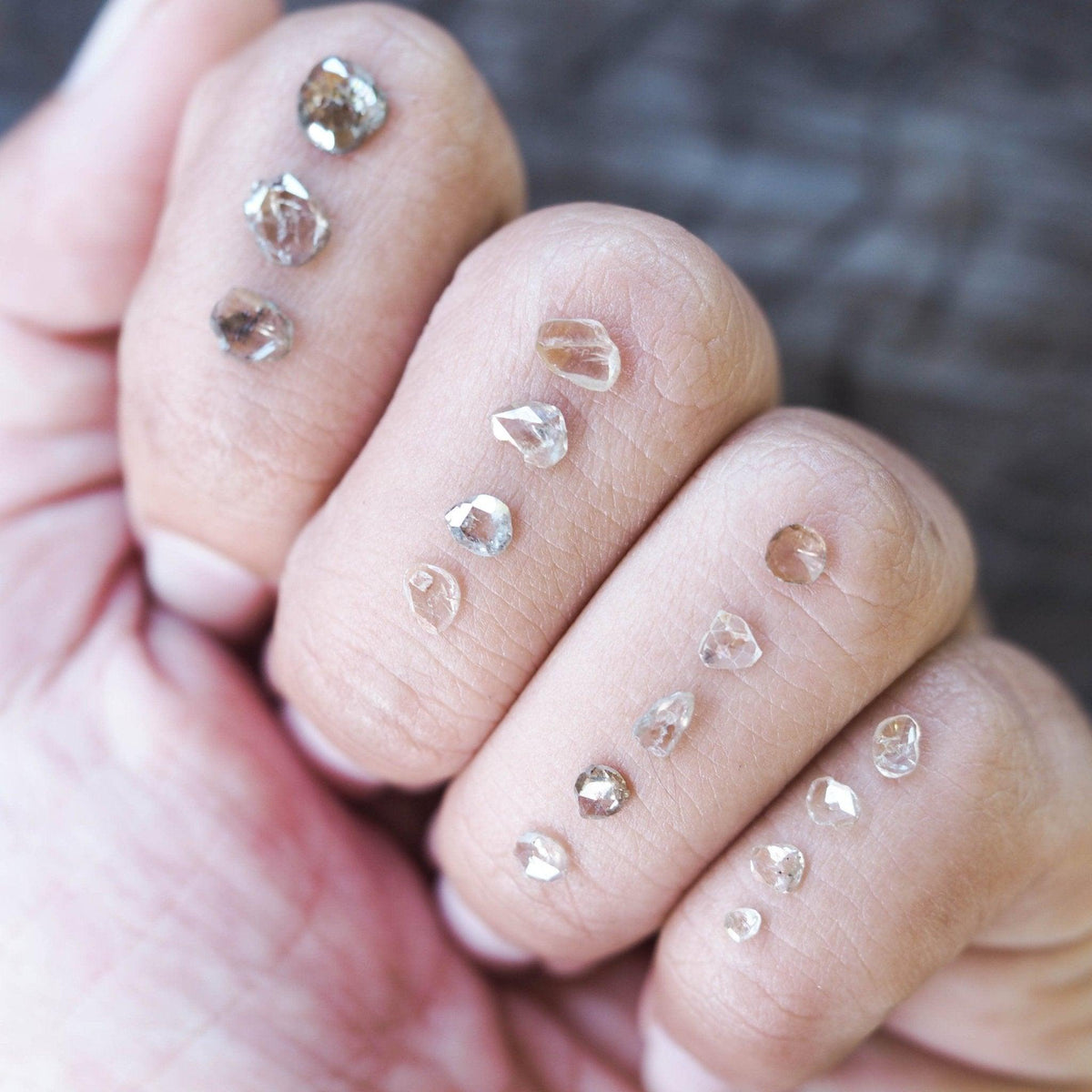 Custom Borneo Polki Diamond Ring - Gardens of the Sun | Ethical Jewelry