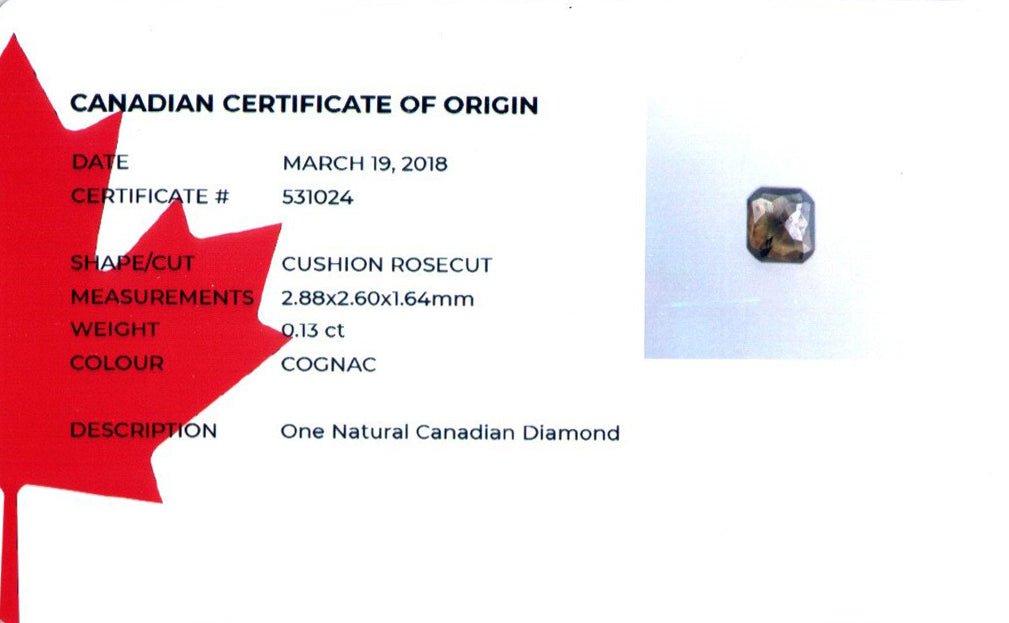 Custom Cushion Rose Cut Diamond Ring in Gold - Gardens of the Sun | Ethical Jewelry