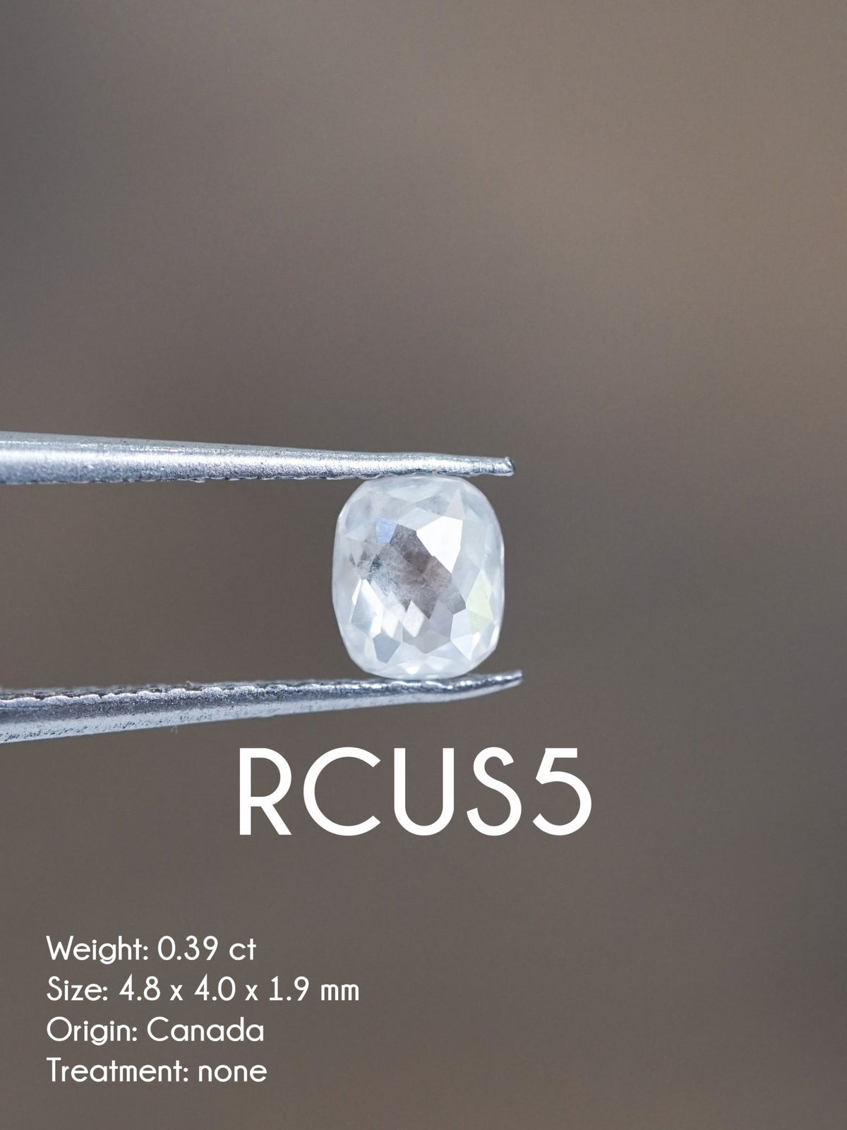 Custom Cushion Rose Cut Diamond Ring in Gold - Gardens of the Sun | Ethical Jewelry