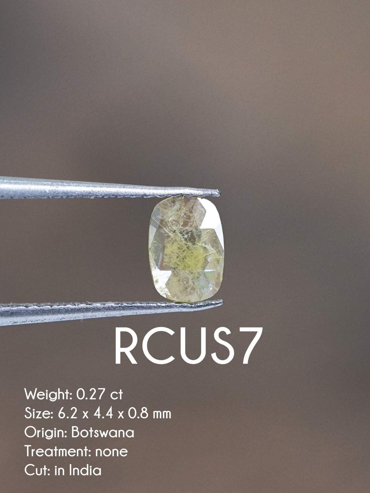 Custom Cushion Rose Cut Diamond Ring in Gold - Gardens of the Sun | Ethical Jewelry