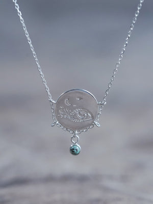 Custom Embrace Coin Necklace - Gardens of the Sun | Ethical Jewelry
