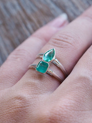 Custom Emerald Ring - Gardens of the Sun | Ethical Jewelry