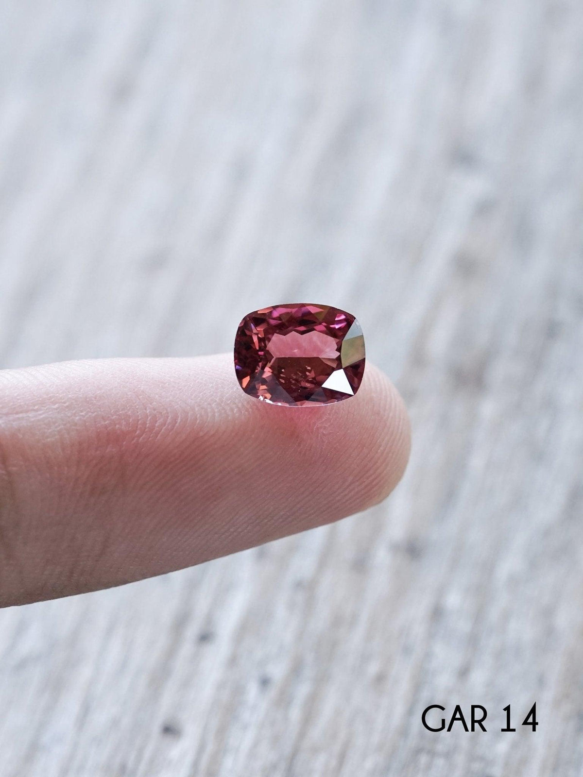 Custom Garnet Ring in Gold - Gardens of the Sun | Ethical Jewelry