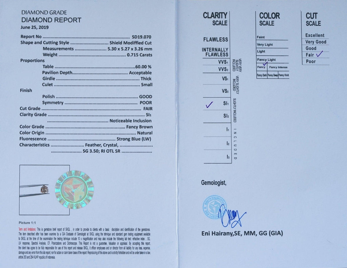 Custom Shield Diamond Ring - Gardens of the Sun | Ethical Jewelry