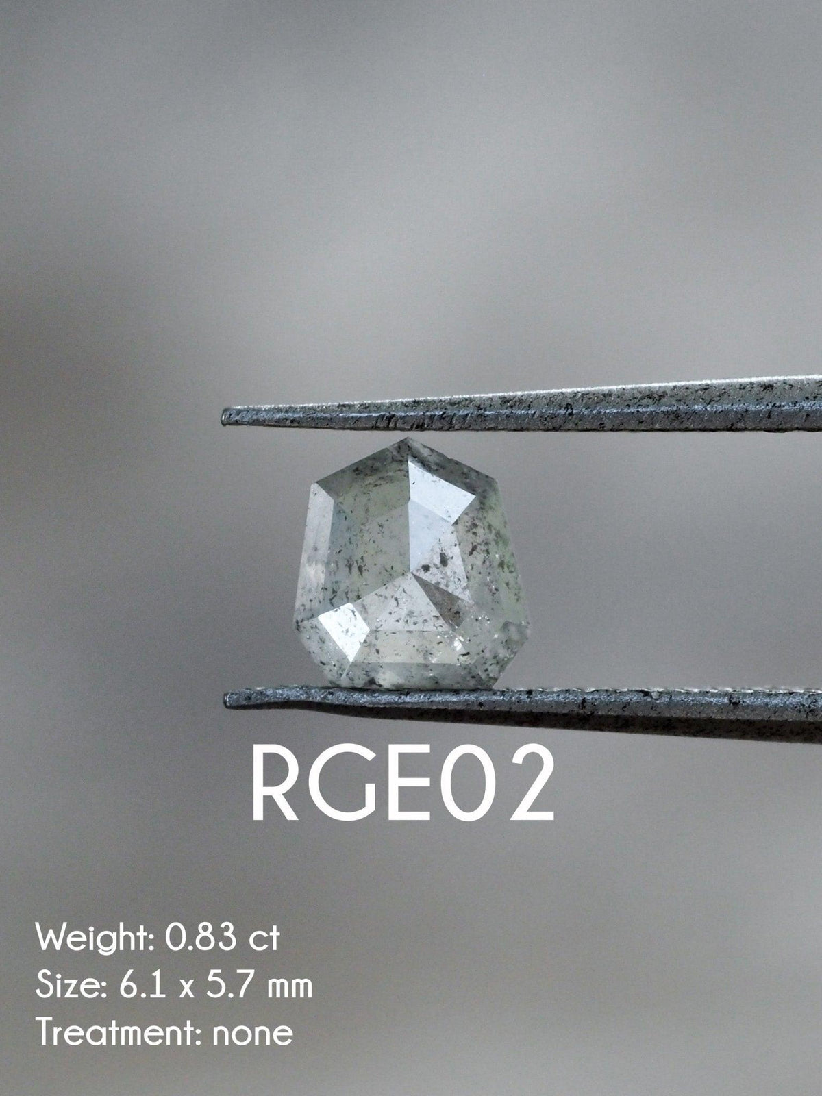 Custom Geometric Rose Cut Diamond Ring in Gold - Gardens of the Sun | Ethical Jewelry