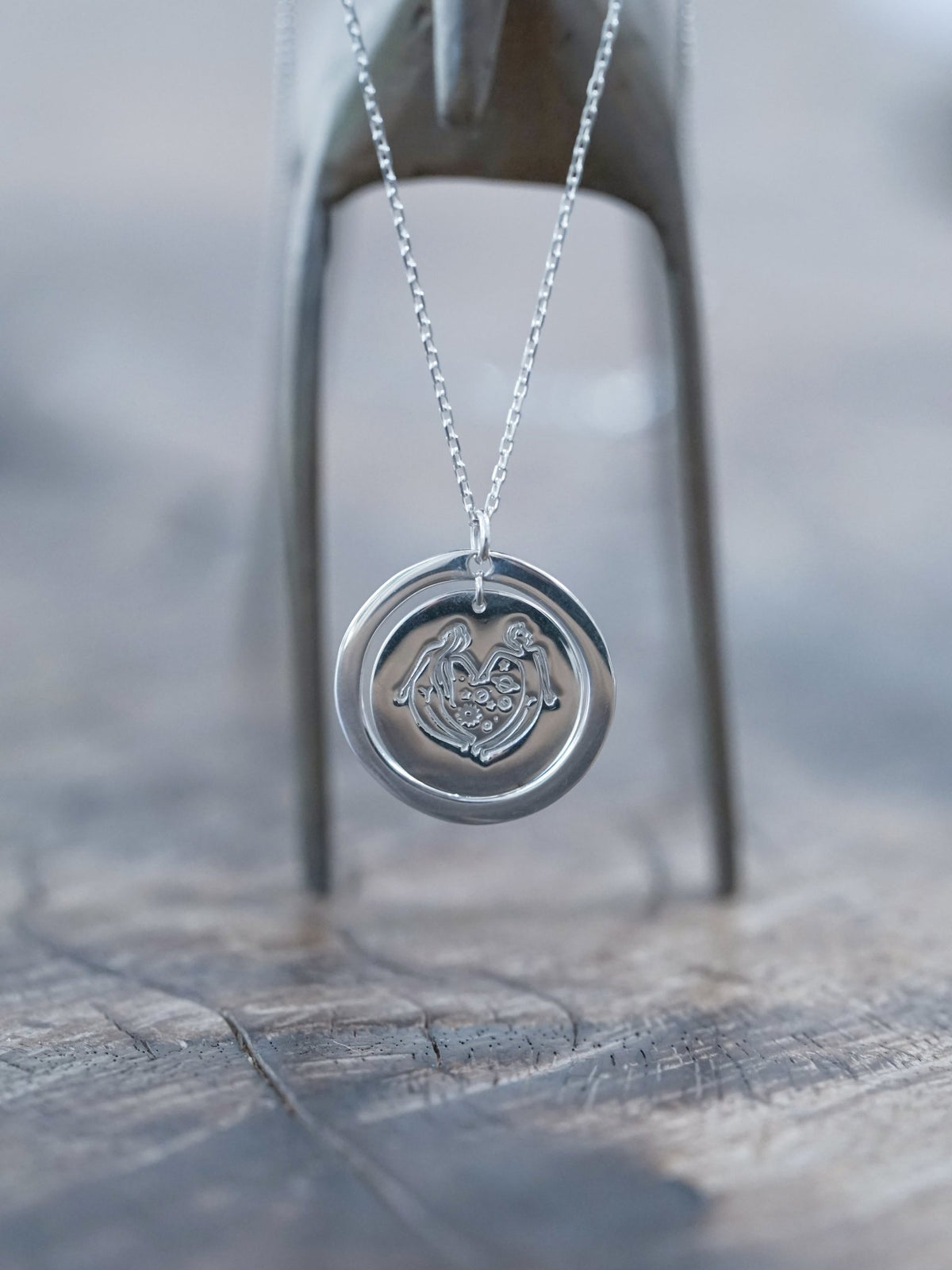 Men's leather locket necklace, 'Heart of Courage'  Sterling silver mens,  Sterling silver locket, Sterling silver locket necklace