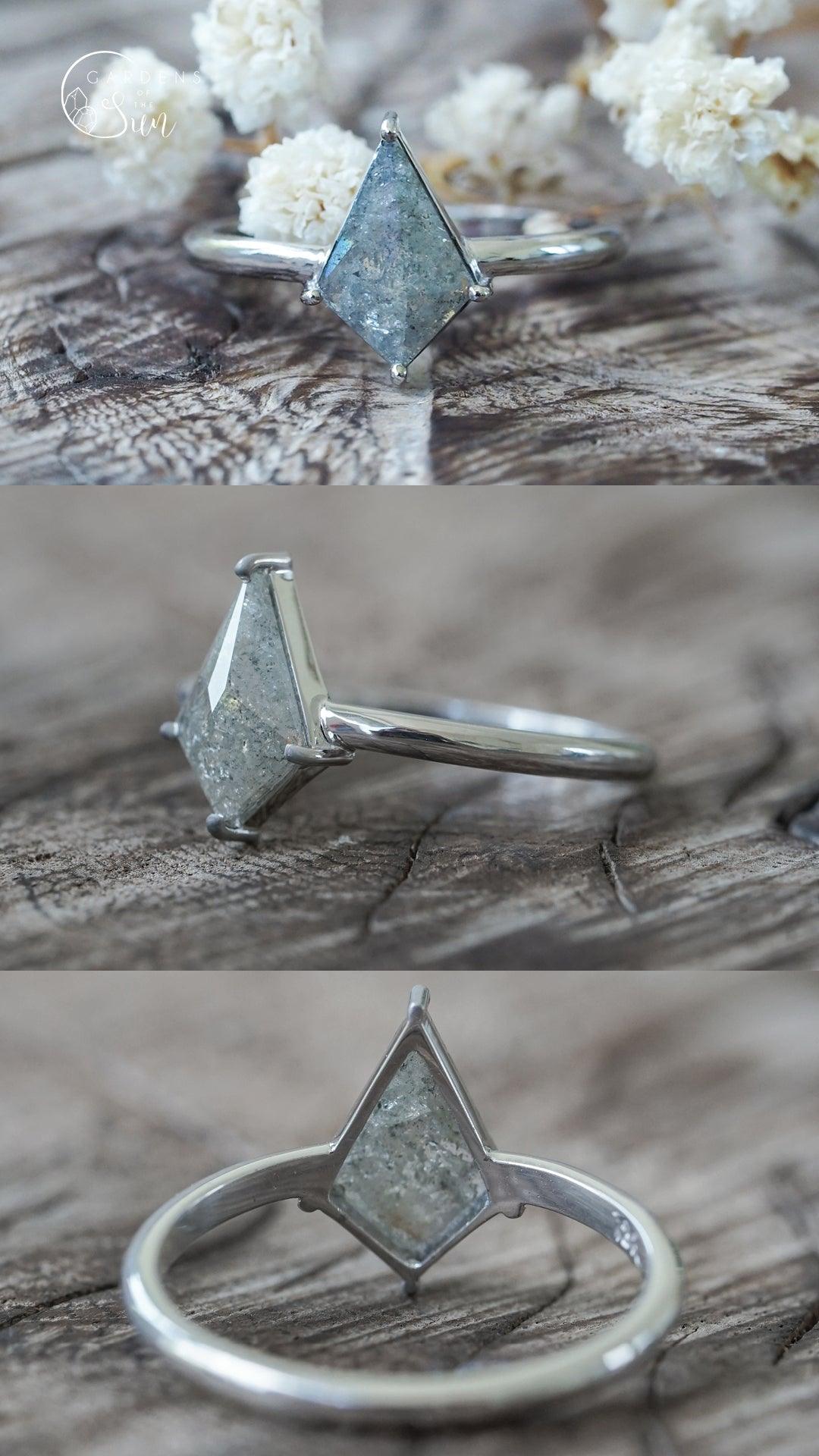 Custom Kite Diamond Ring - Gardens of the Sun | Ethical Jewelry