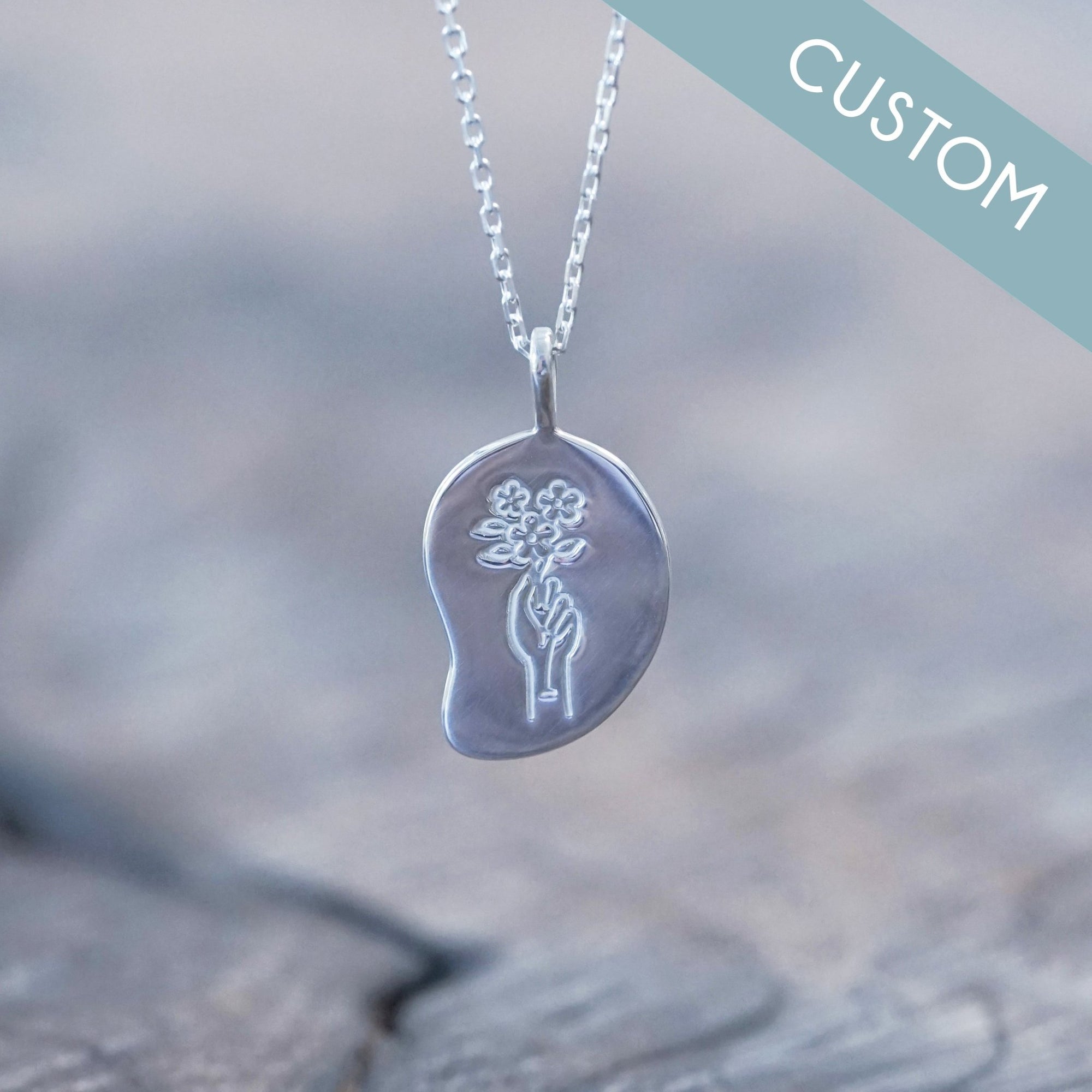 Custom Mango Coin Necklace - Gardens of the Sun | Ethical Jewelry
