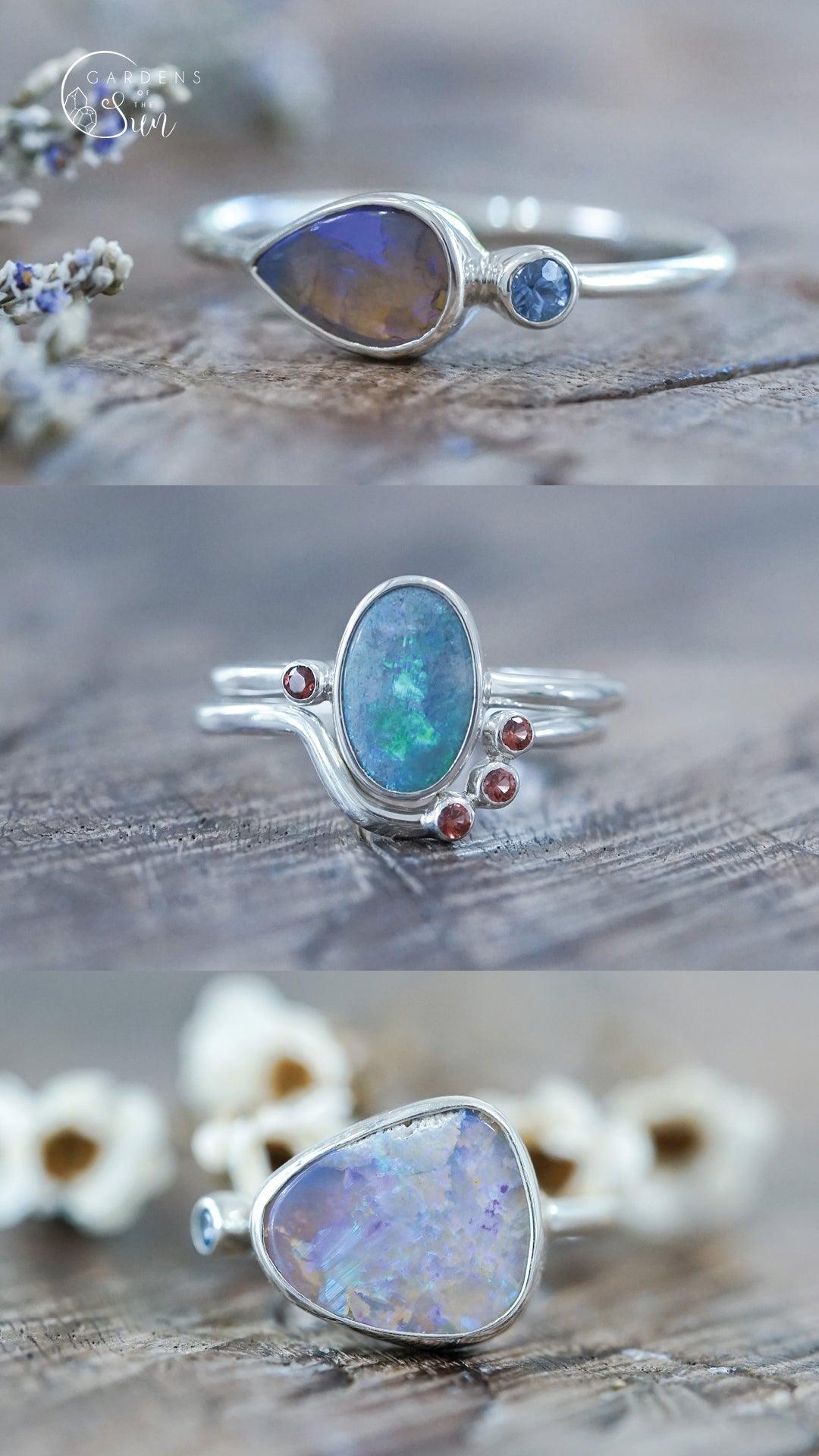 Opal rings hot sale and necklaces