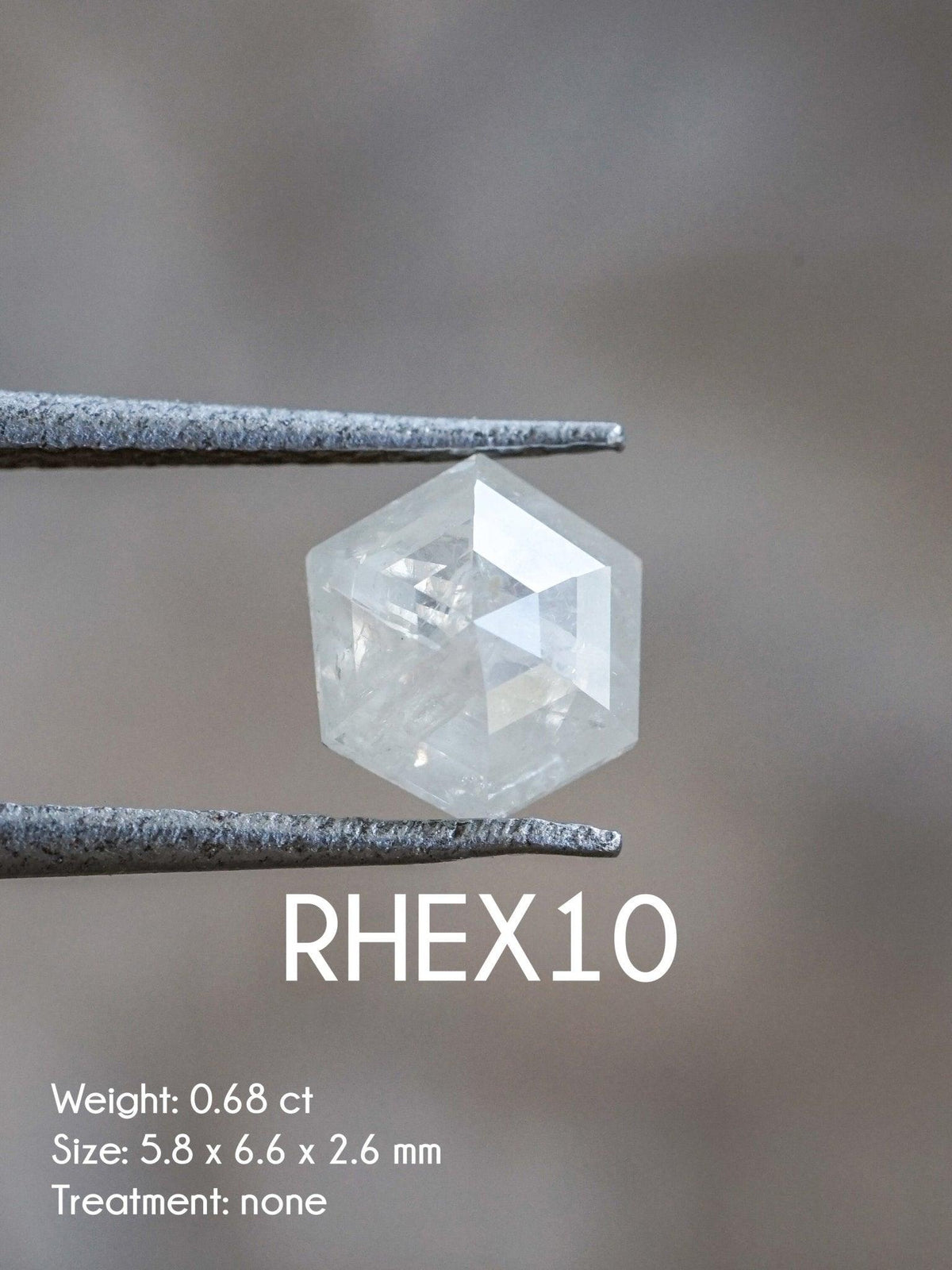 Custom Rose Cut Hexagon Diamond Ring - Gardens of the Sun | Ethical Jewelry