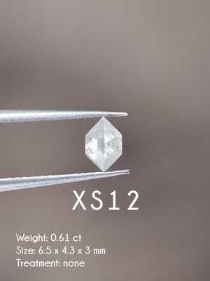 Custom Small Diamond Ring in Silver