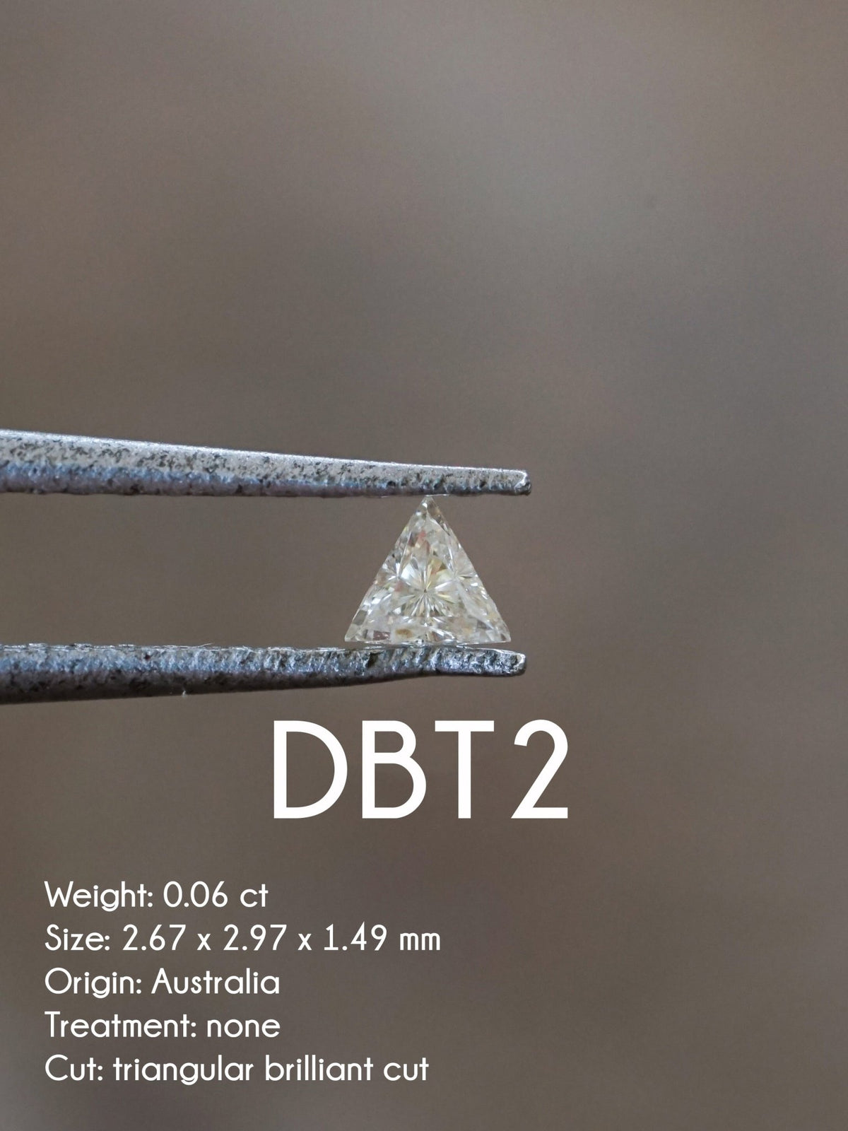 Custom Triangle Diamond Ring - Gardens of the Sun | Ethical Jewelry