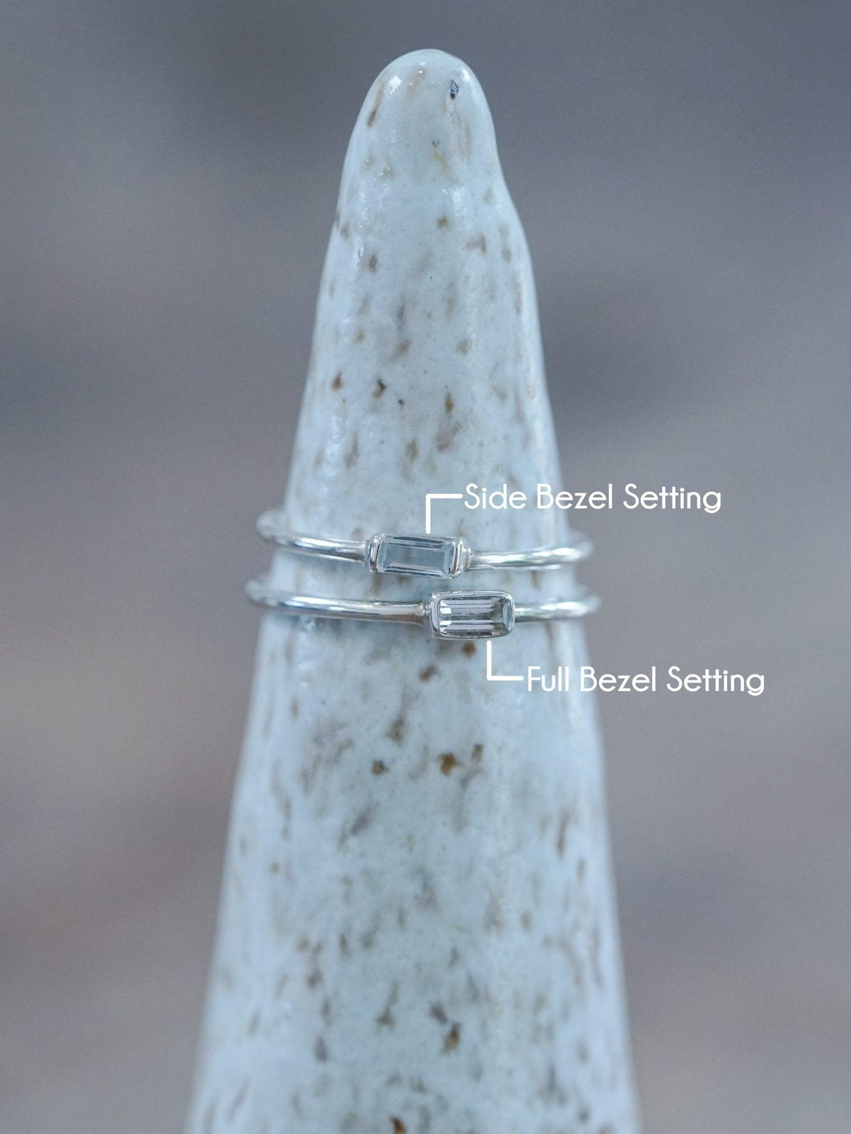 Dainty Aquamarine Ring - Gardens of the Sun | Ethical Jewelry