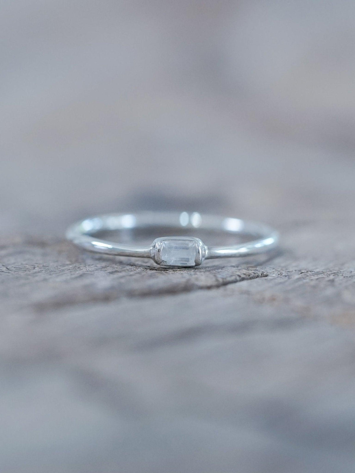 Dainty Zircon Ring - Gardens of the Sun | Ethical Jewelry