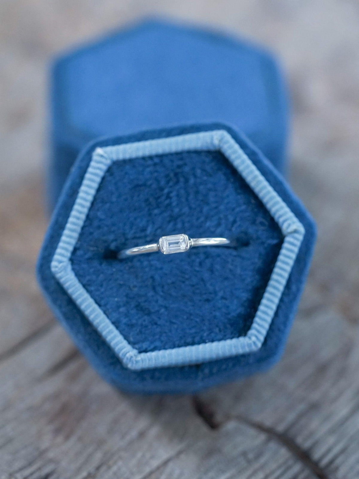 Dainty Zircon Ring - Gardens of the Sun | Ethical Jewelry