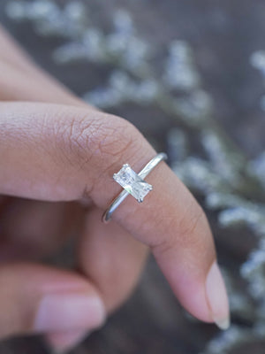 Danburite Stand-in Ring - Gardens of the Sun | Ethical Jewelry