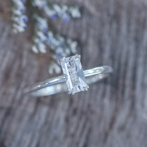 Danburite Stand-in Ring - Gardens of the Sun | Ethical Jewelry