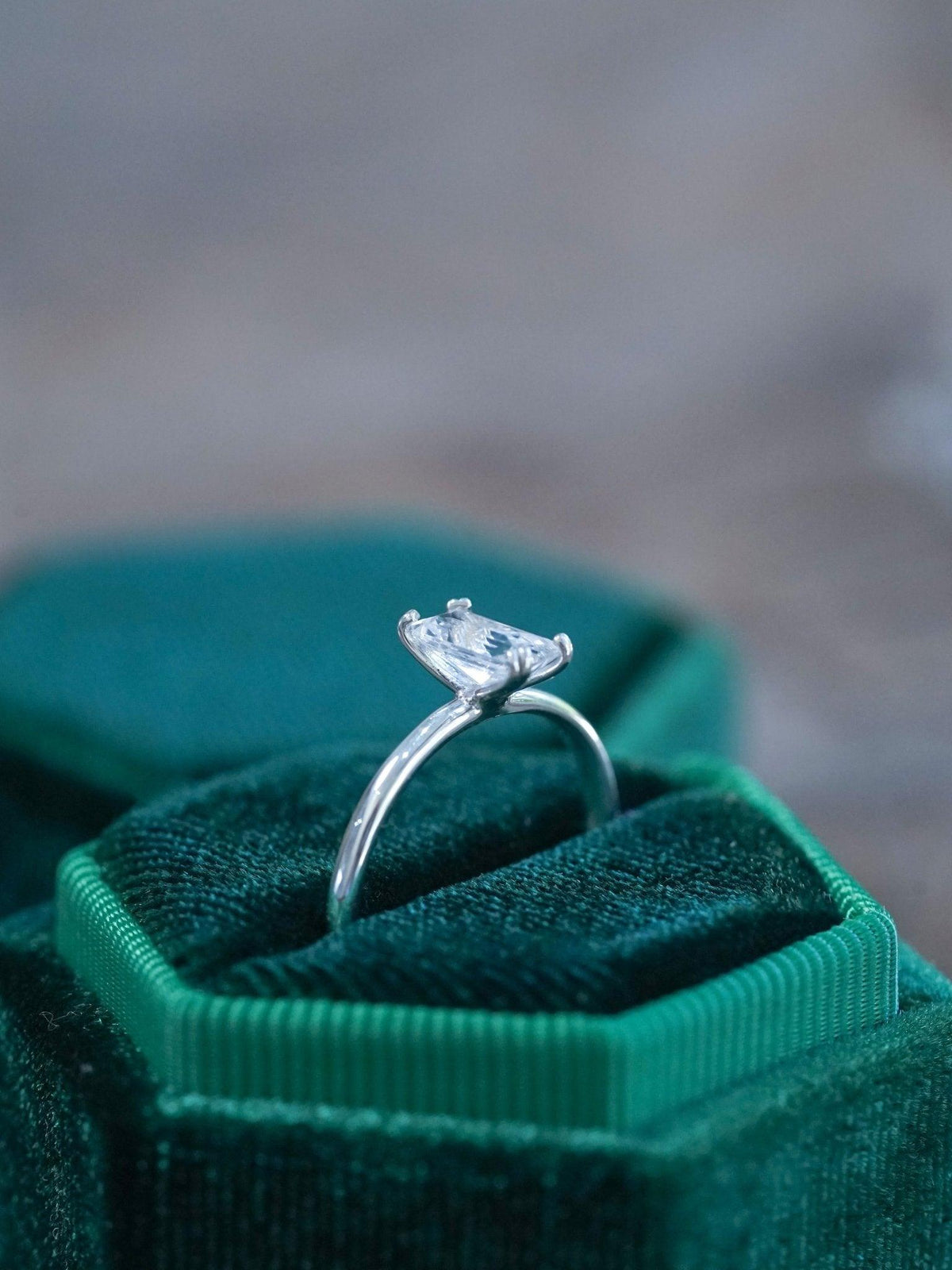 Danburite Stand-in Ring - Gardens of the Sun | Ethical Jewelry