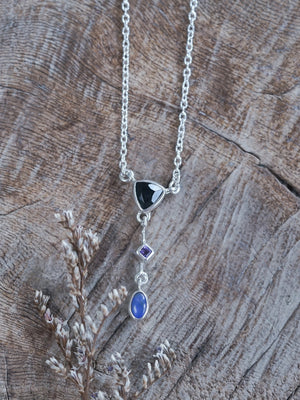 mau jewelry♡galaxy opal necklace