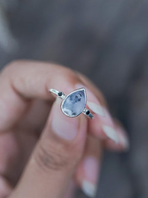 Dendritic Agate Ring - Gardens of the Sun | Ethical Jewelry