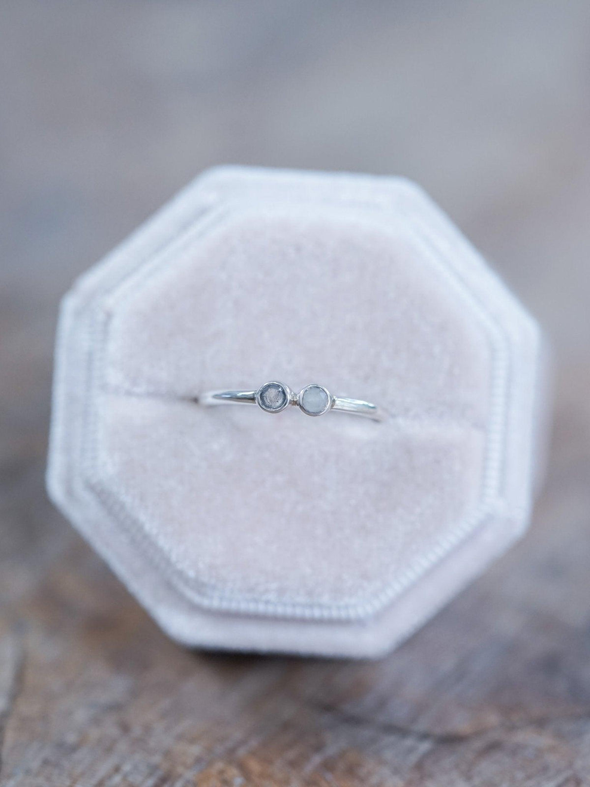 Double Rose Cut Diamond Ring - Gardens of the Sun | Ethical Jewelry