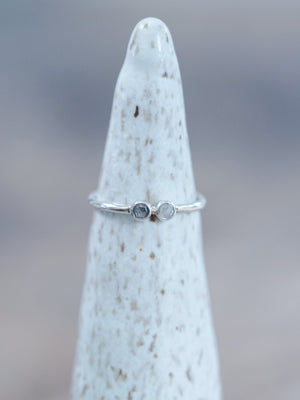 Double Rose Cut Diamond Ring - Gardens of the Sun | Ethical Jewelry