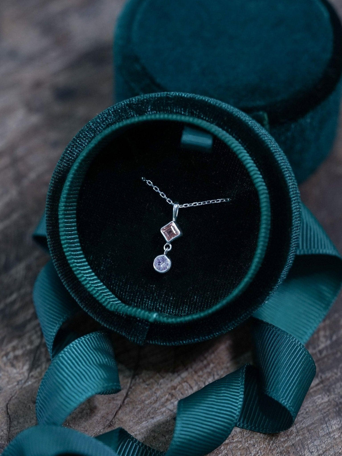 Double Sapphire Necklace - Gardens of the Sun | Ethical Jewelry