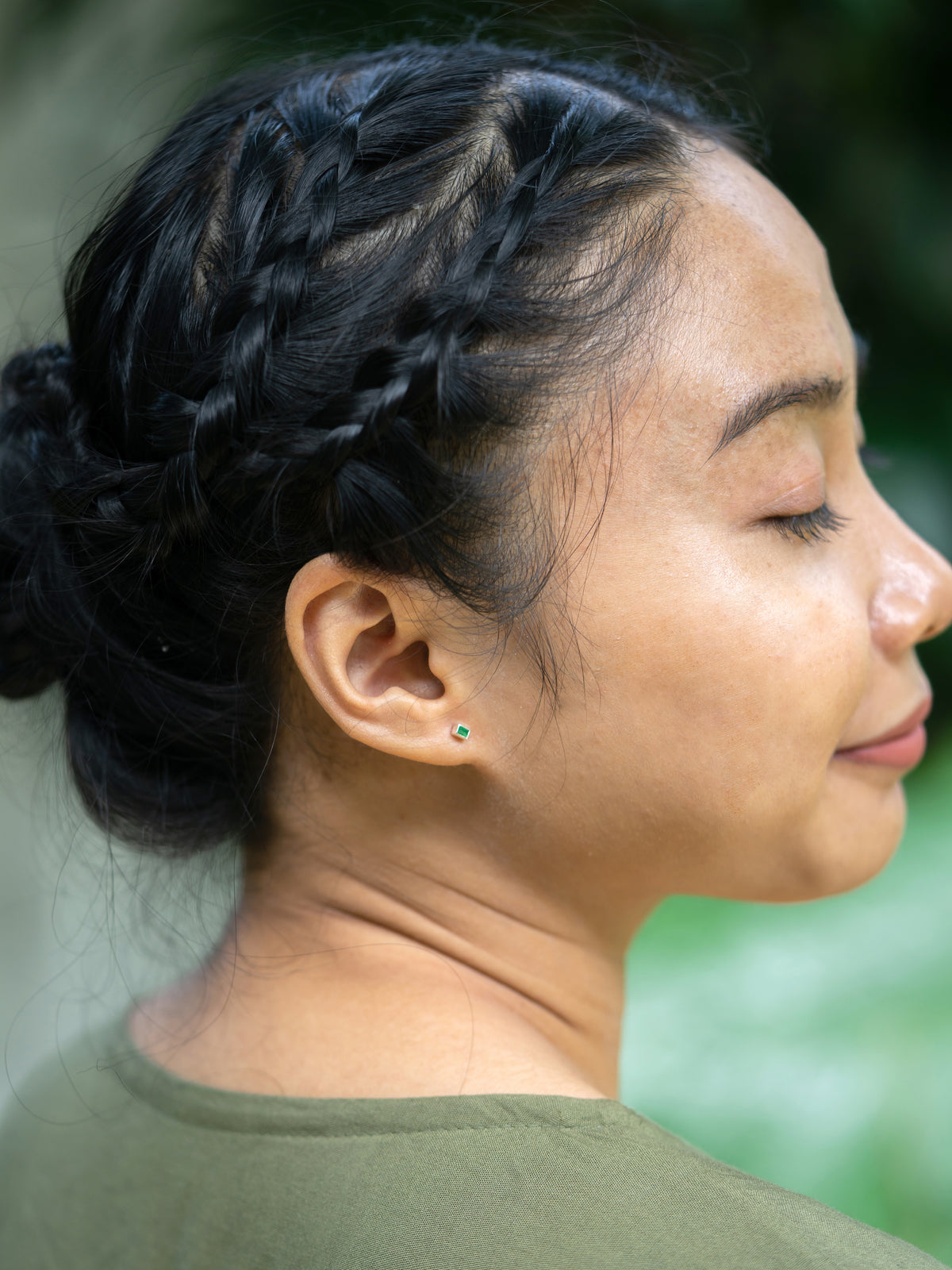 Emerald Earrings  - Gardens of the Sun | Ethical Jewelry