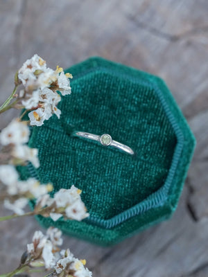 Everyday Peridot Ring - Gardens of the Sun | Ethical Jewelry