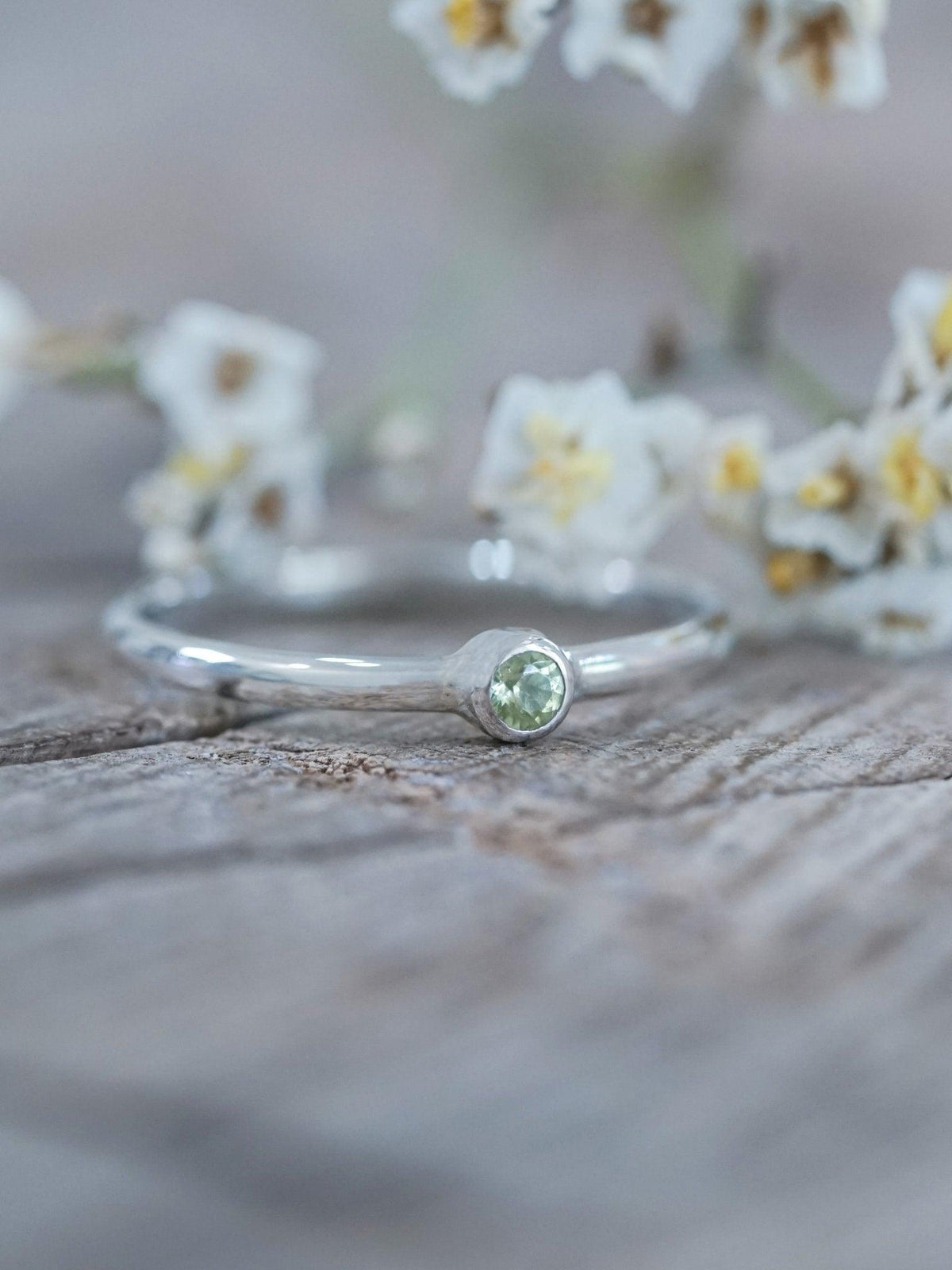 Everyday Peridot Ring - Gardens of the Sun | Ethical Jewelry