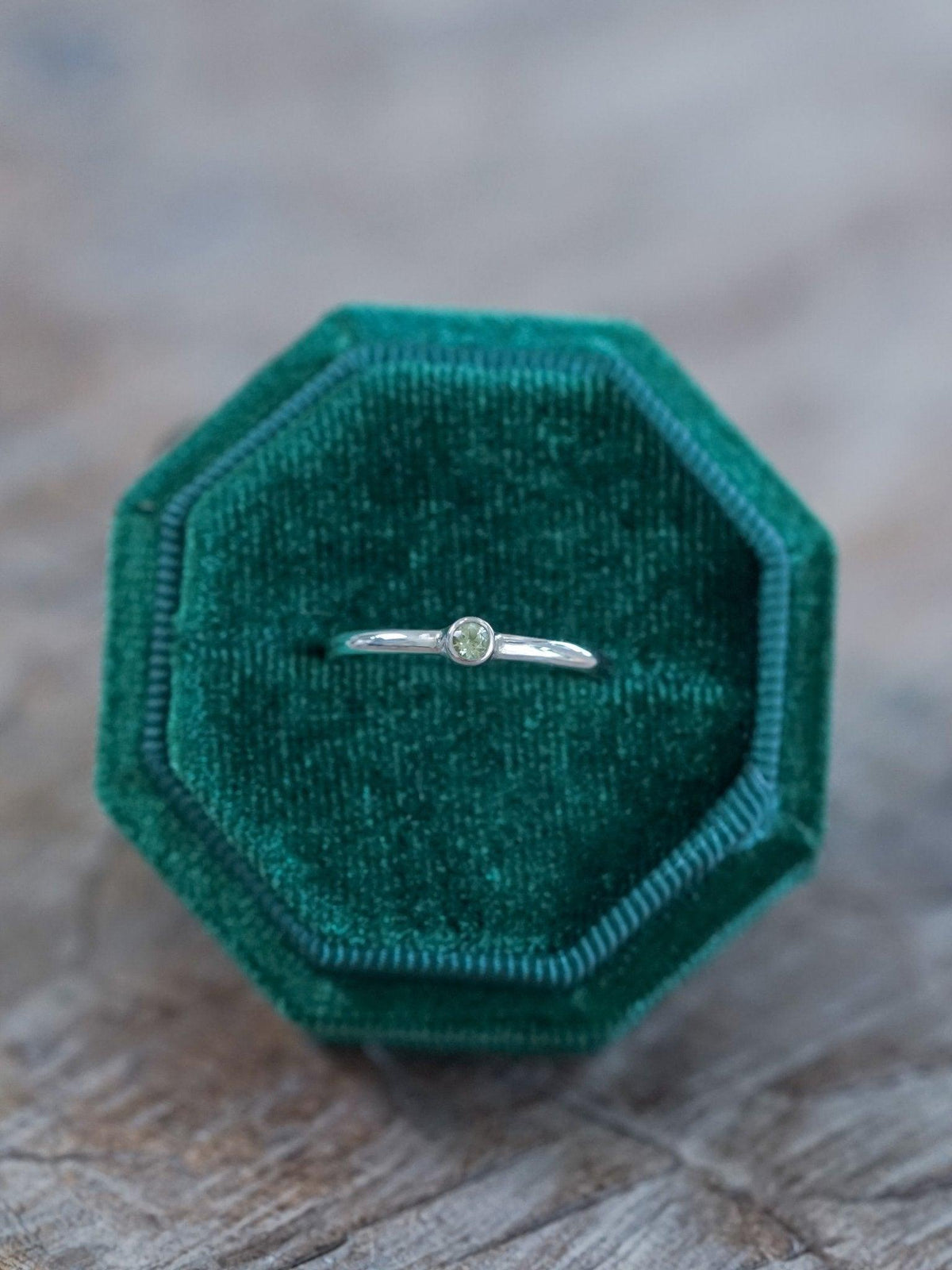 Everyday Peridot Ring - Gardens of the Sun | Ethical Jewelry