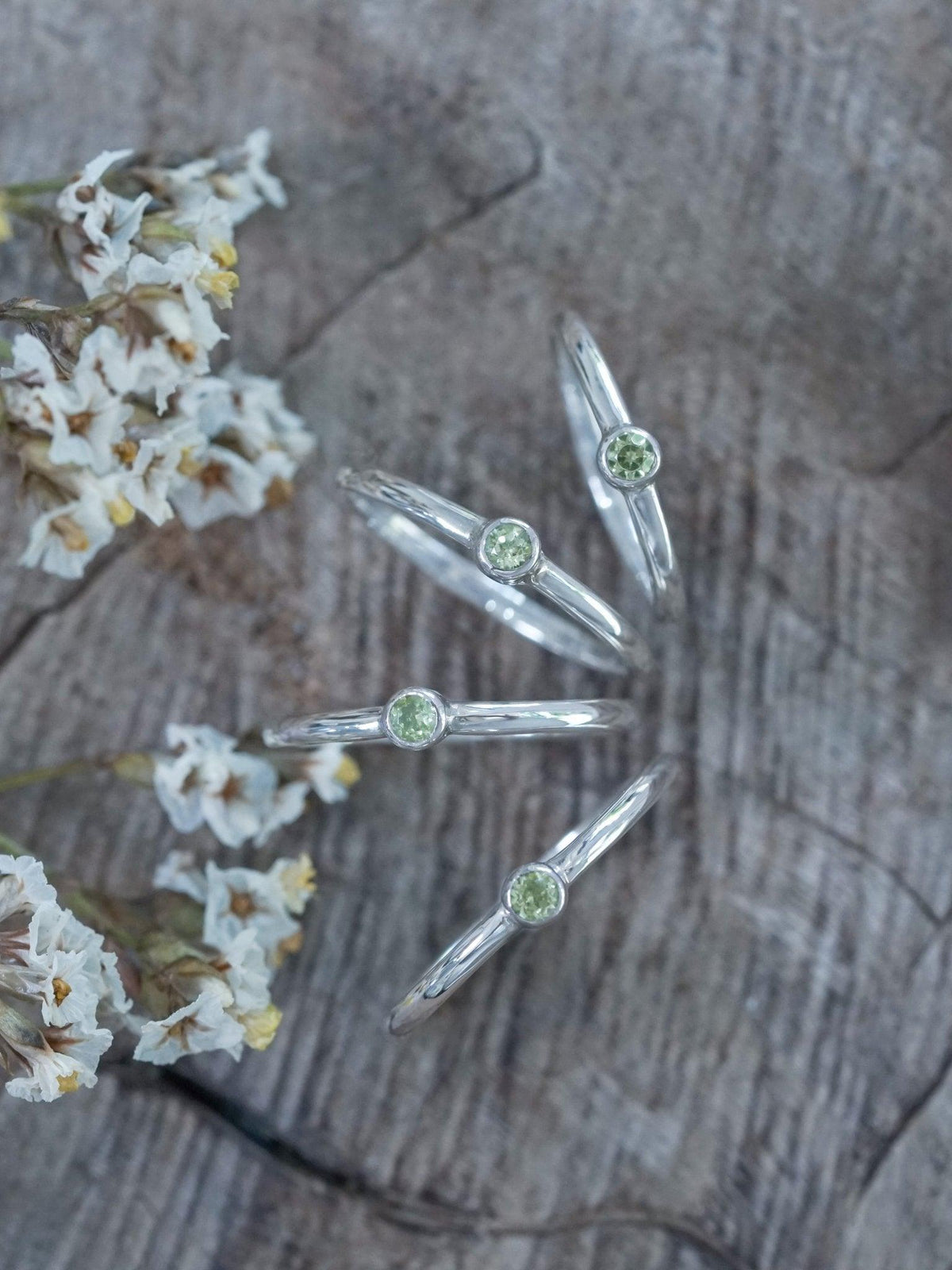 Everyday Peridot Ring - Gardens of the Sun | Ethical Jewelry