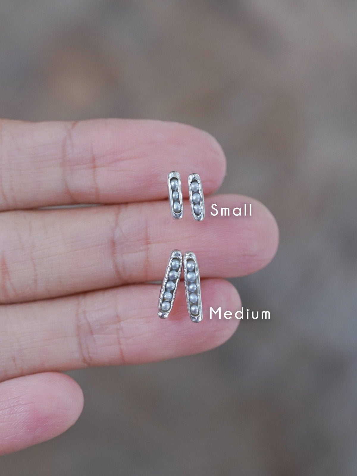 Freshwater Pearl Earrings with Hidden Gems - Gardens of the Sun | Ethical Jewelry