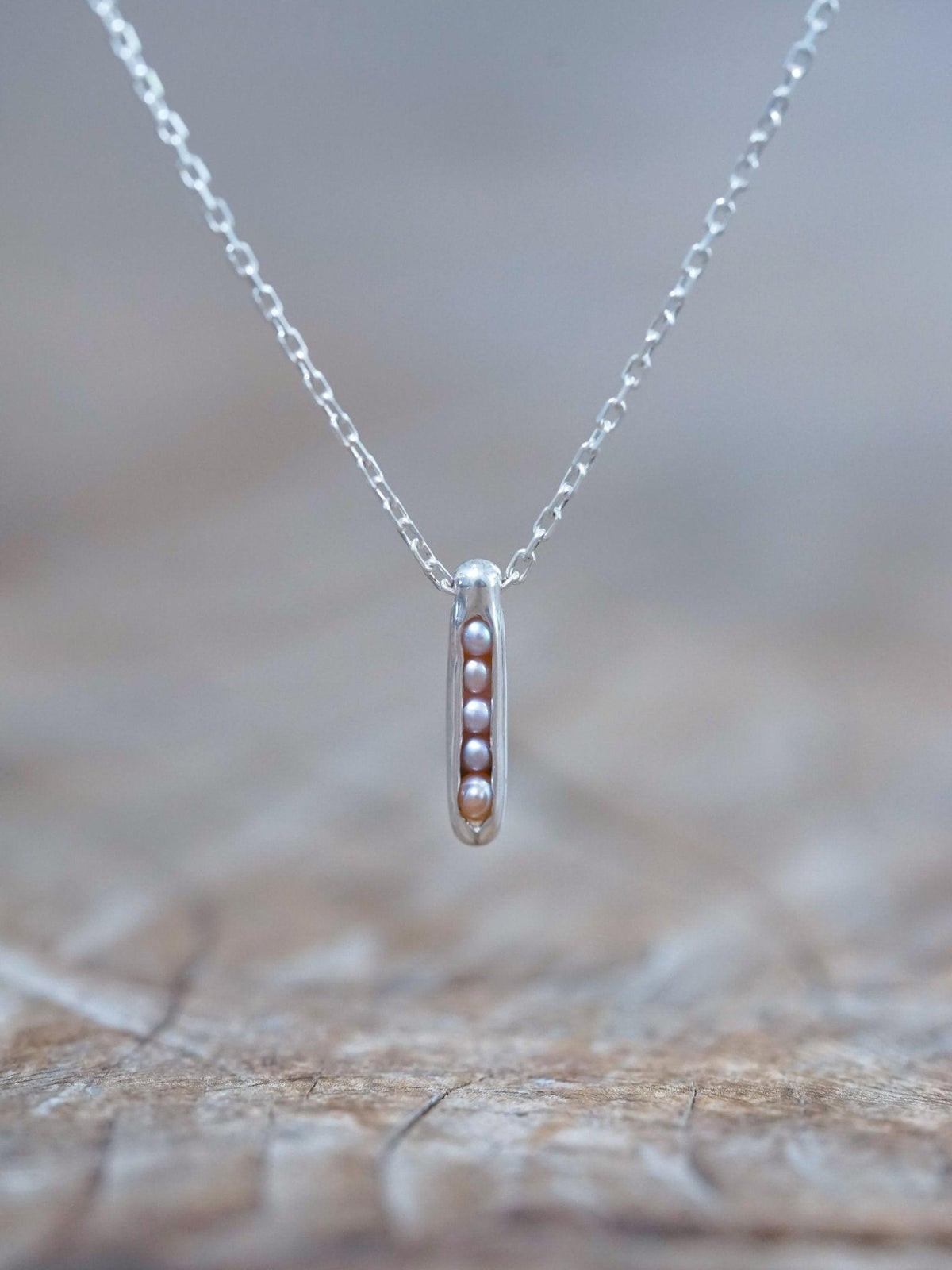 Freshwater Pearl Necklace with Hidden Gems - Gardens of the Sun | Ethical Jewelry