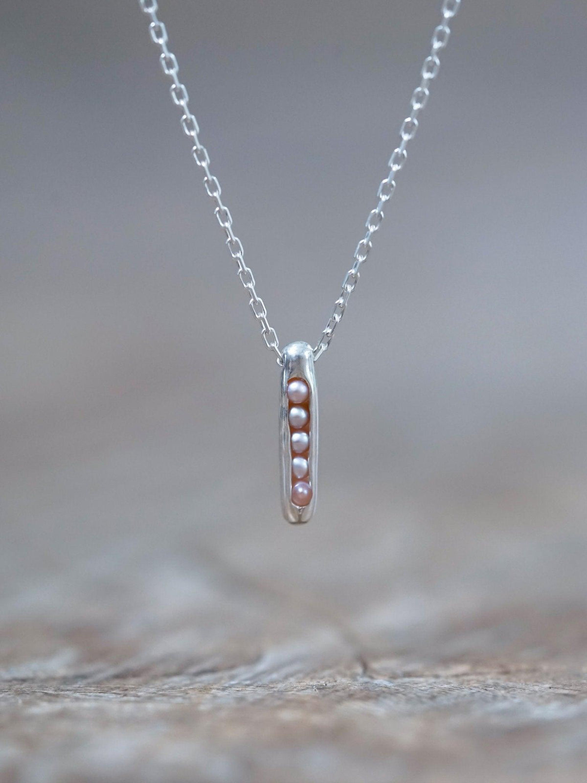 Freshwater Pearl Necklace with Hidden Gems - Gardens of the Sun | Ethical Jewelry