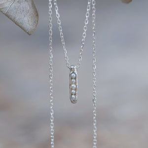 Freshwater Pearl Necklace with Hidden Gems - Gardens of the Sun | Ethical Jewelry