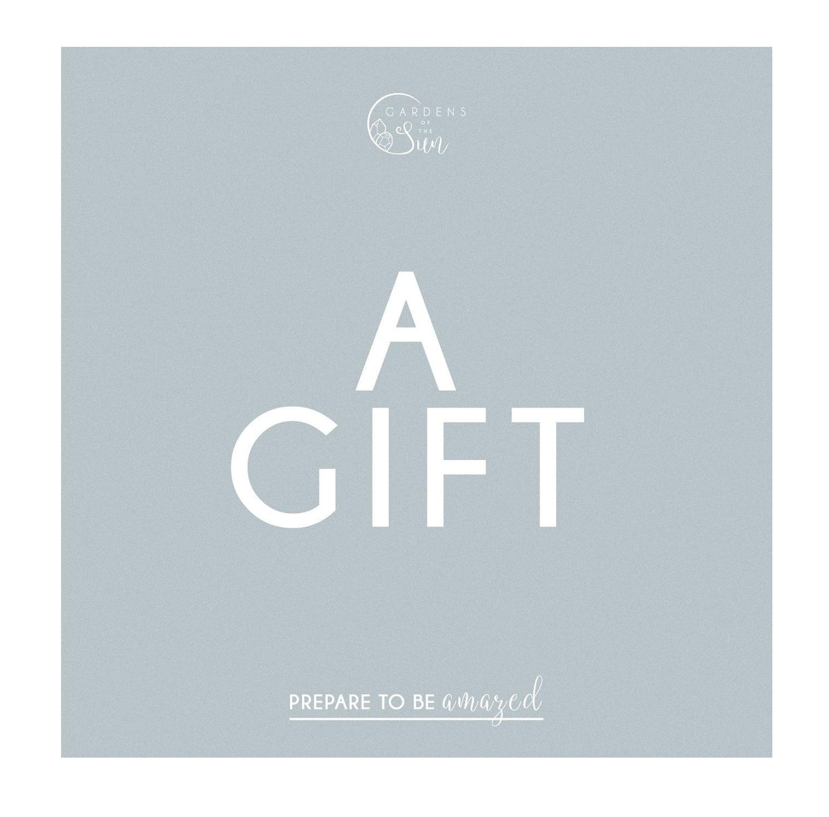 Gift Card - Gardens of the Sun | Ethical Jewelry