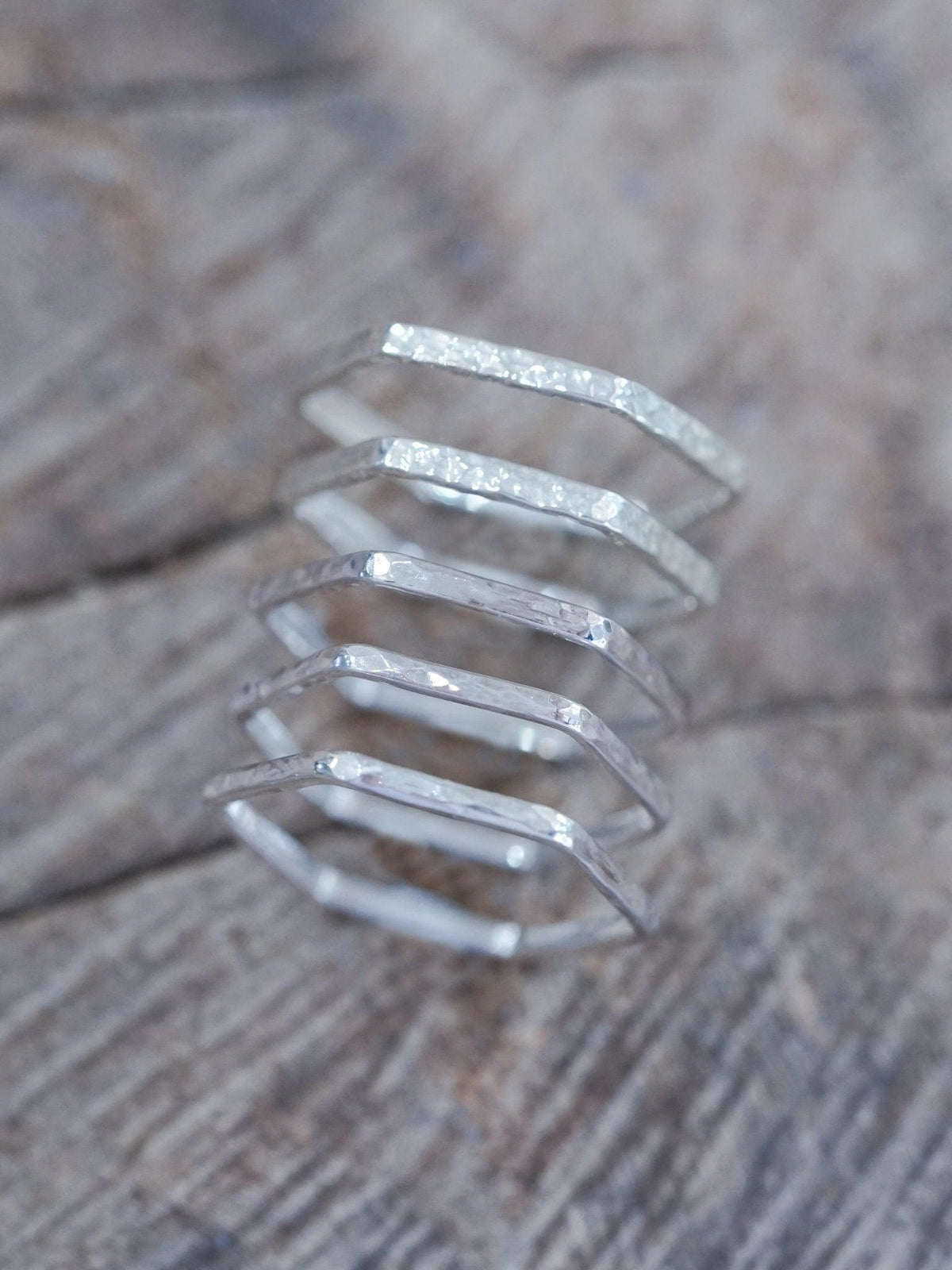 Hexagon Ring - Gardens of the Sun | Ethical Jewelry