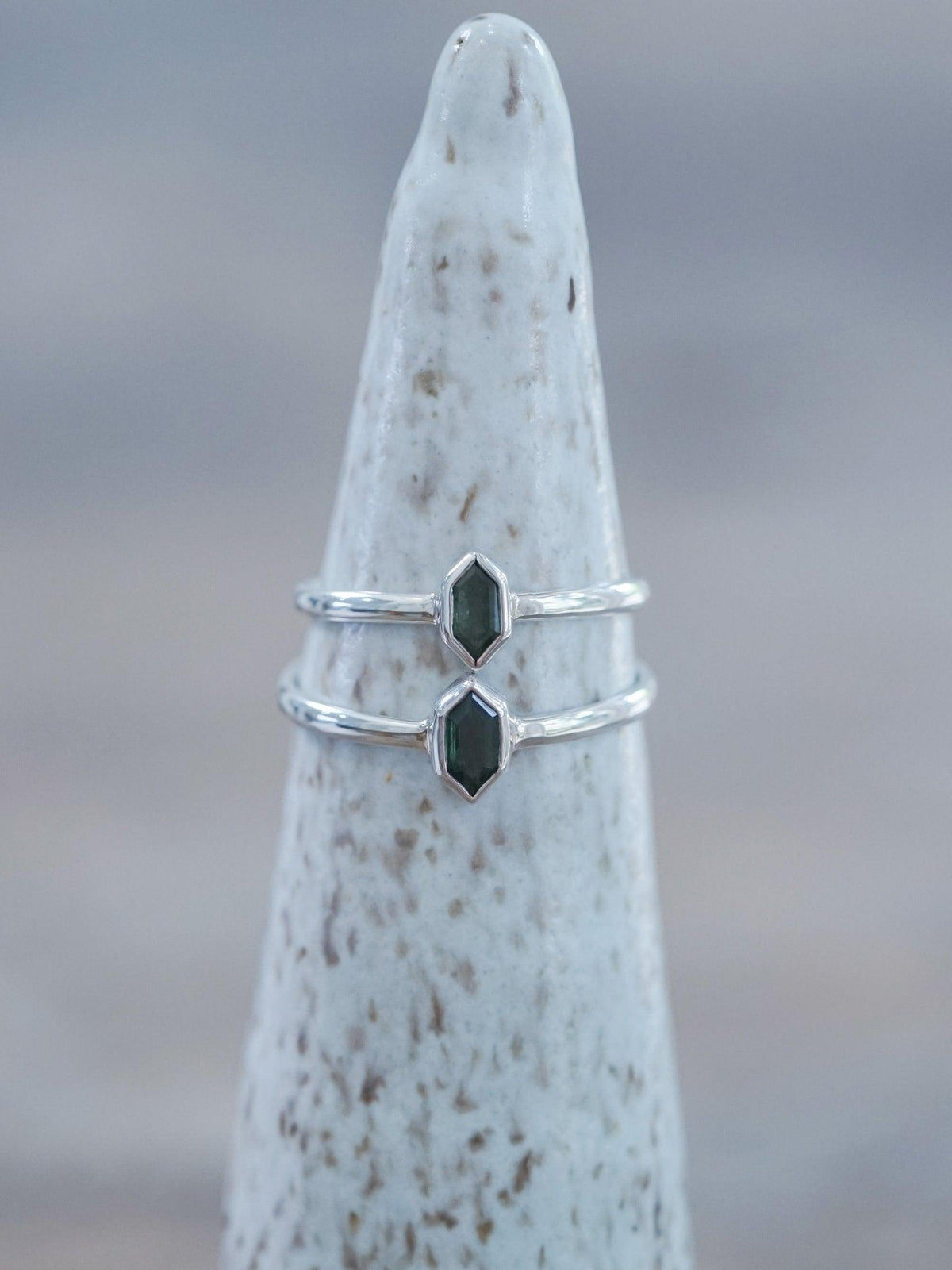 Hexagon Tourmaline Ring - Gardens of the Sun | Ethical Jewelry