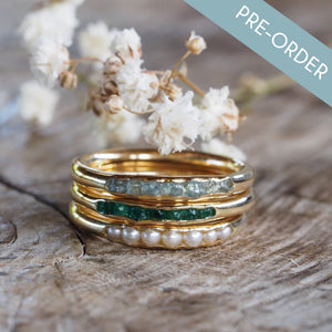 Hidden Gems Ring in Eco Gold (Pre-Order) - Gardens of the Sun | Ethical Jewelry