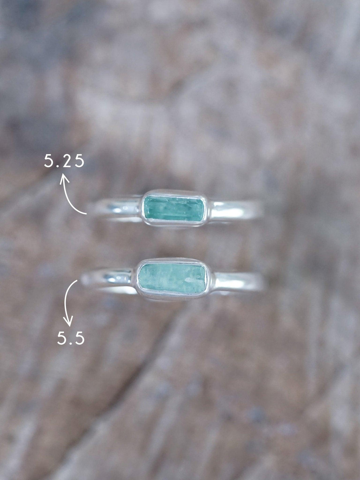 Horizontal Emerald Crystal Ring - Gardens of the Sun | Ethical Jewelry