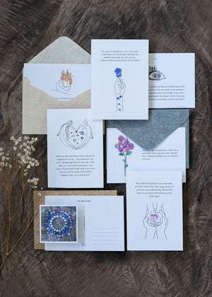 Intention Card Set: Love & Meaning - Gardens of the Sun | Ethical Jewelry