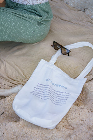 Intention Tote Bag - Gardens of the Sun | Ethical Jewelry