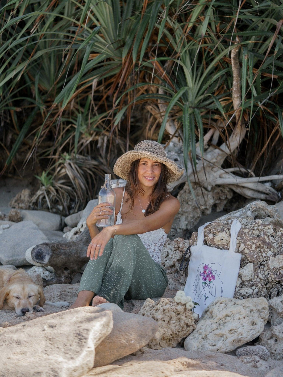 Intention Tote Bag - Gardens of the Sun | Ethical Jewelry