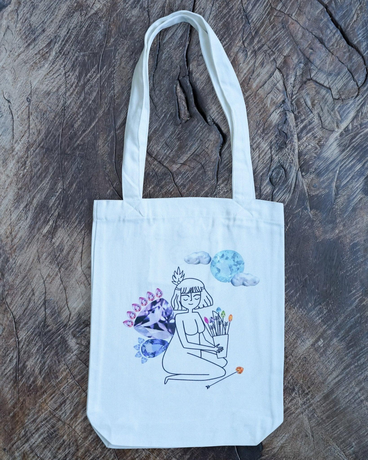 Intention Tote Bag - Gardens of the Sun | Ethical Jewelry