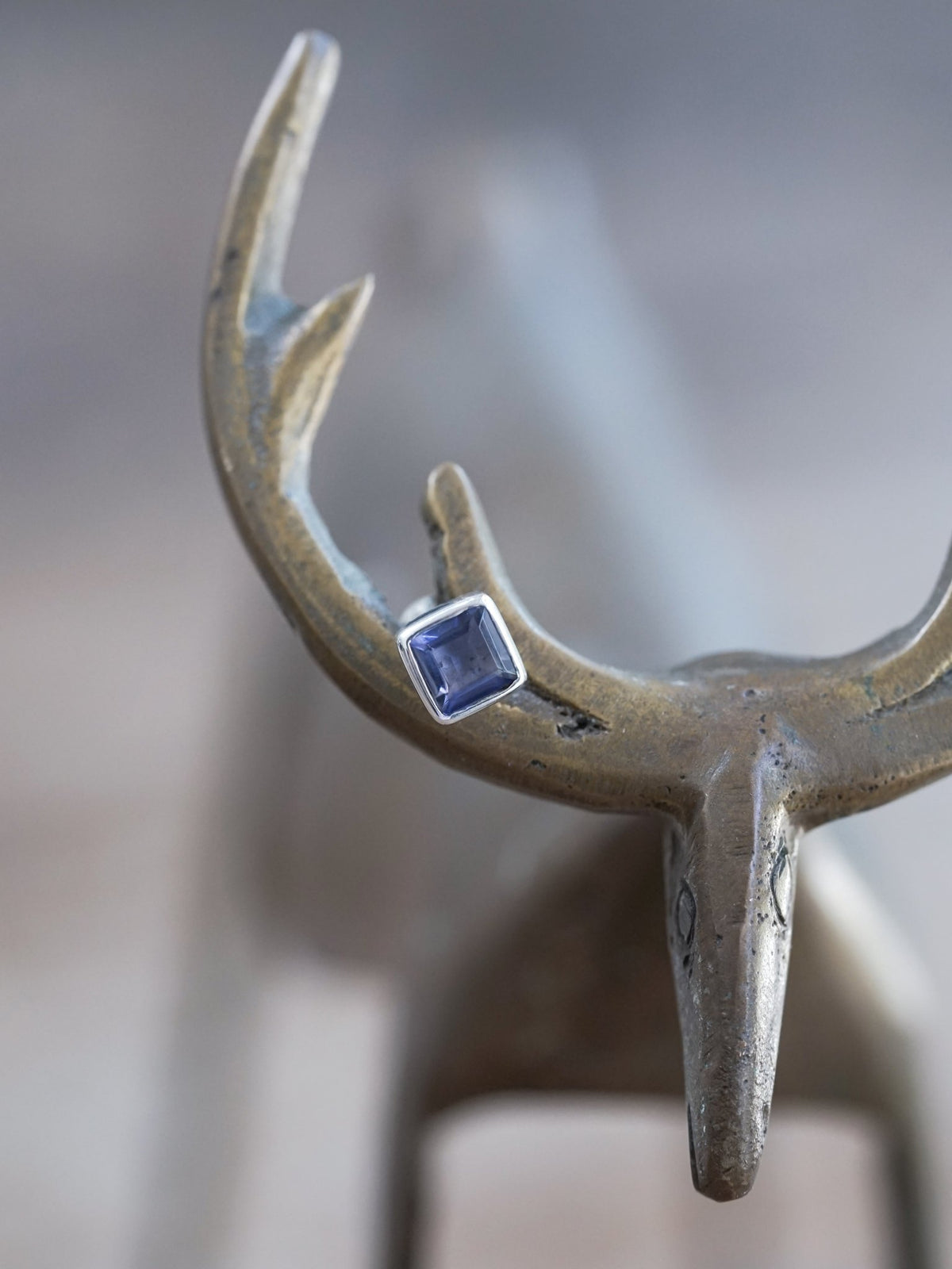 Iolite Earrings - Gardens of the Sun | Ethical Jewelry