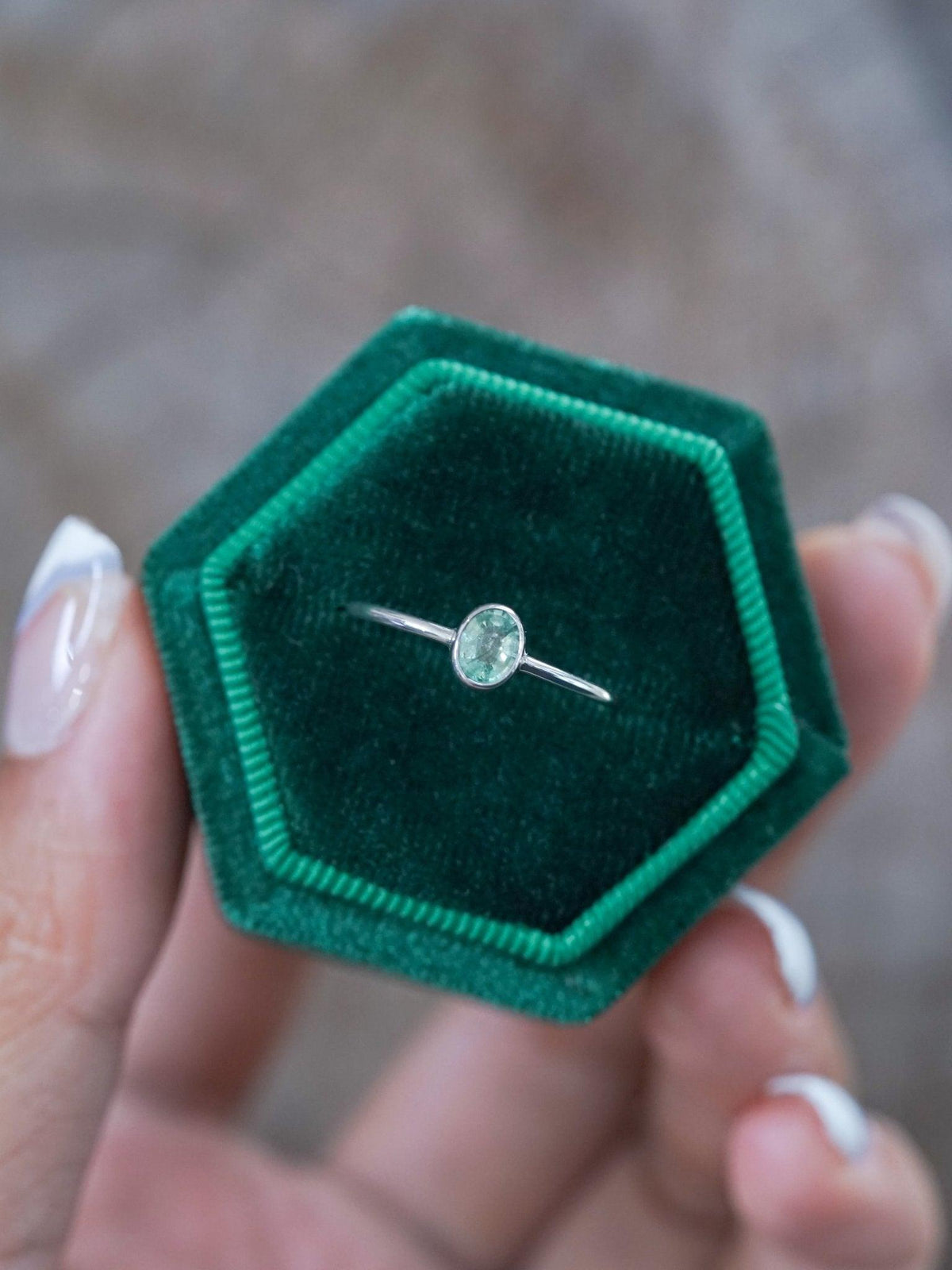 Kornerupine Mermaid Ring - Gardens of the Sun | Ethical Jewelry