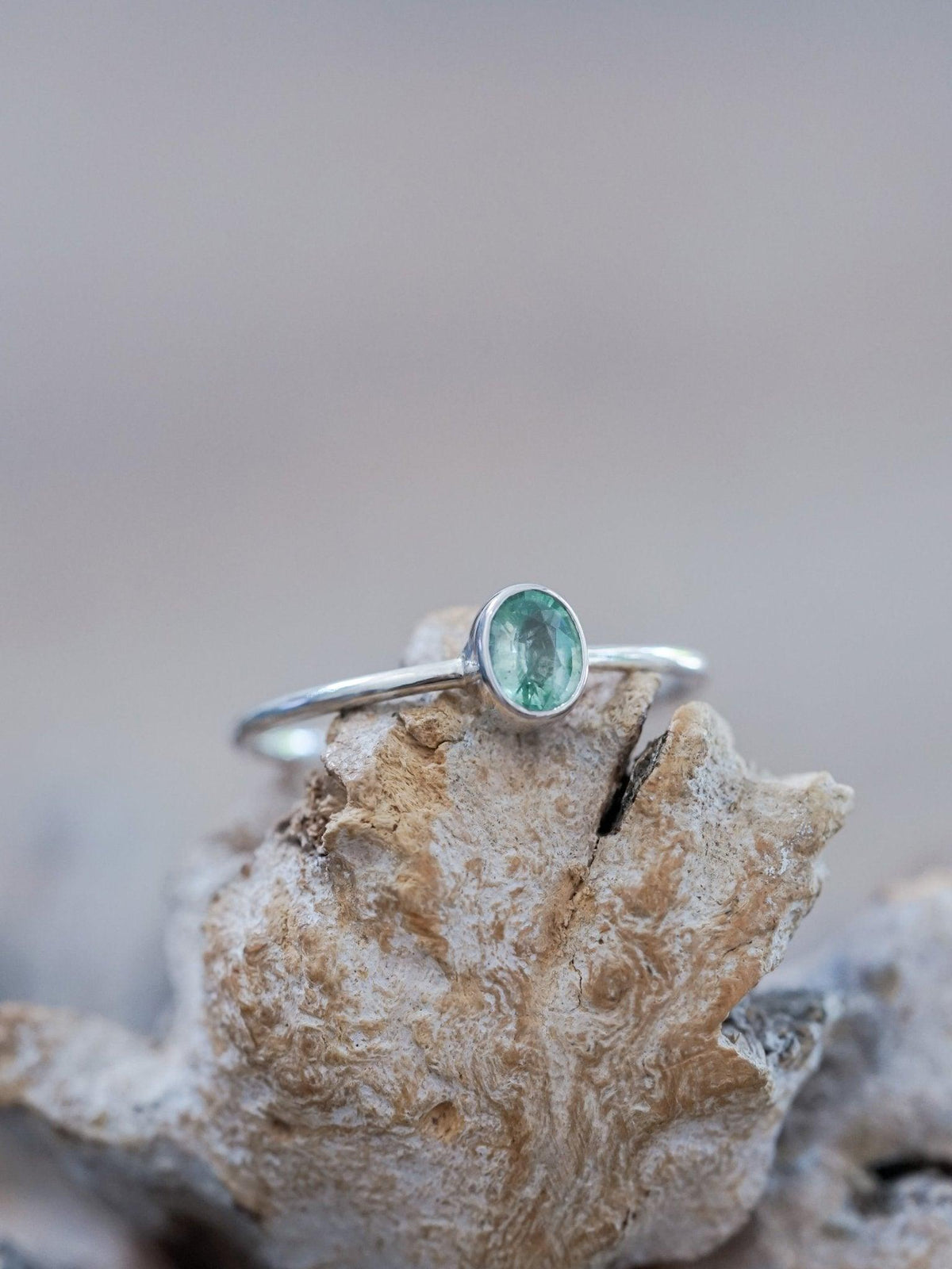Kornerupine Mermaid Ring - Gardens of the Sun | Ethical Jewelry