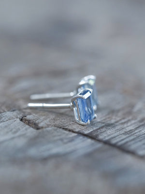 Kyanite Earrings - Gardens of the Sun | Ethical Jewelry