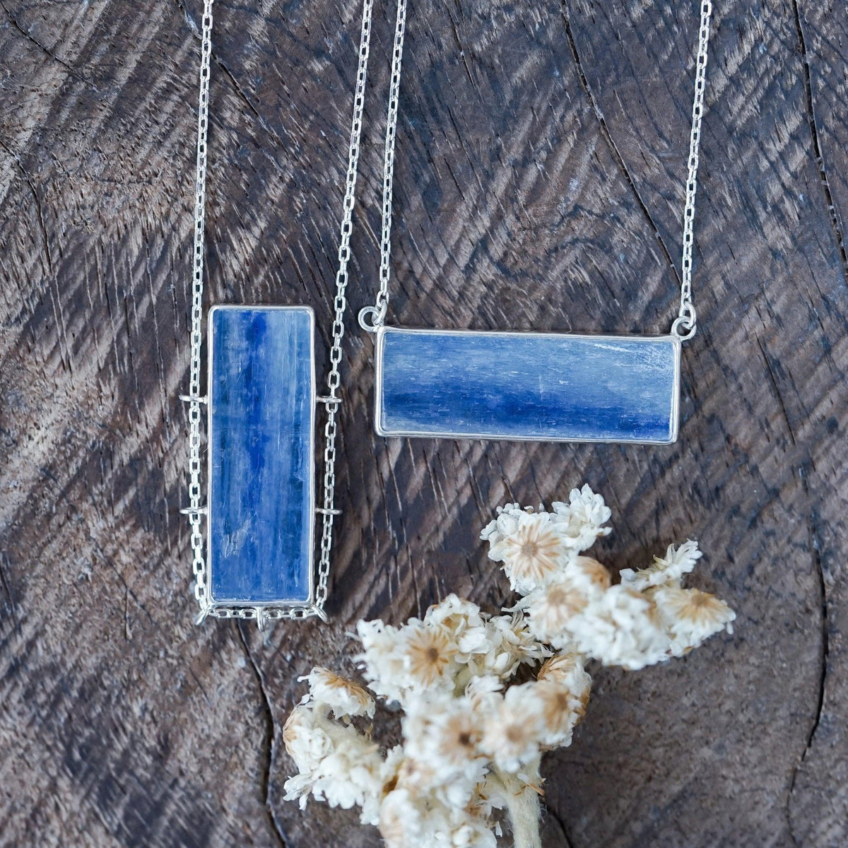 Kyanite Necklace - Gardens of the Sun | Ethical Jewelry